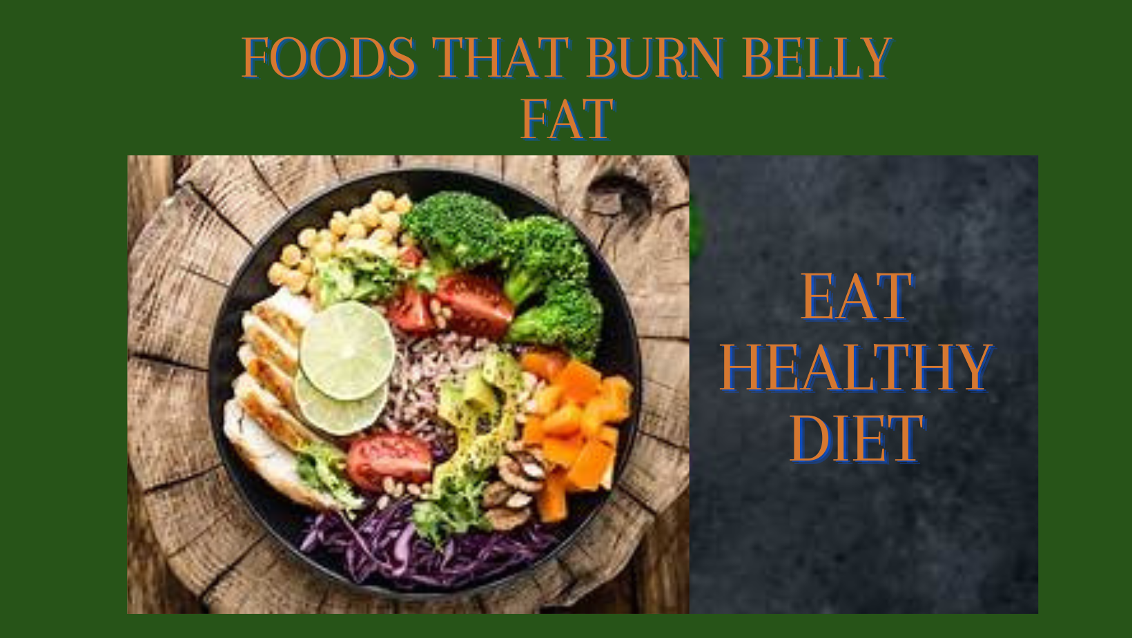 Eat Healthy Diet
