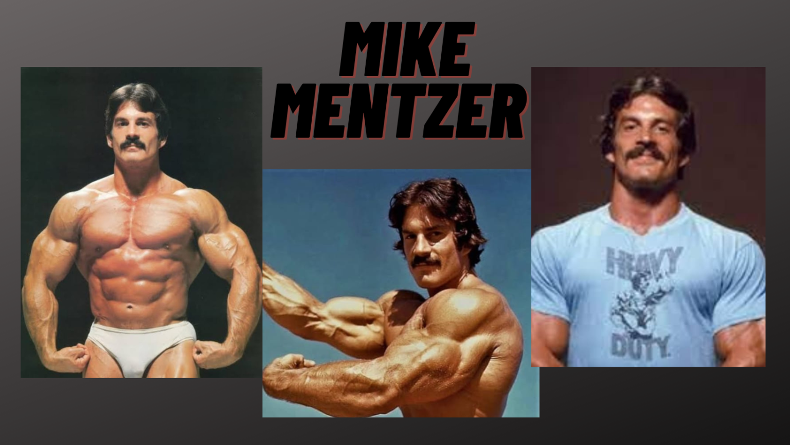 Mike Mentzer Fitness routine