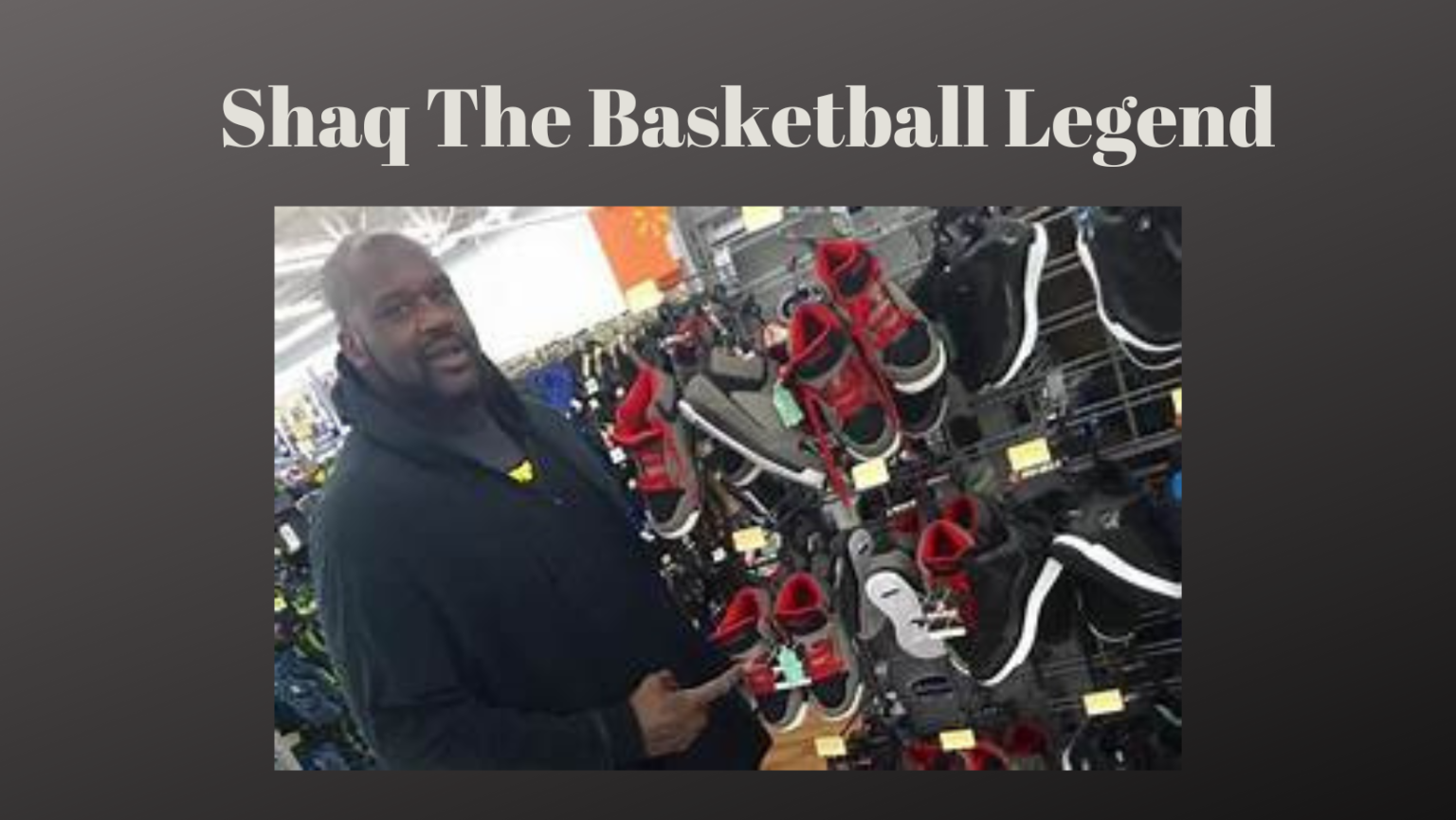 All about shaq height, weight and size